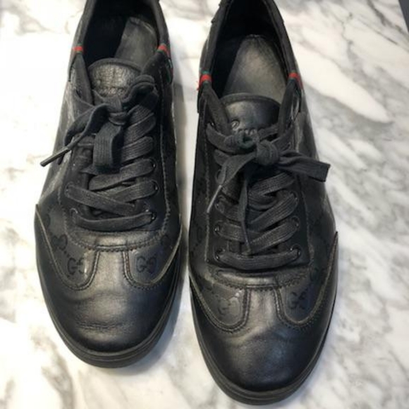 Gucci Other - Mens Gucci monogram leather sneakers
